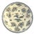 French Faience Blue and White Charger with Exotic Birds For Sale