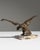 Metal 1900s French Bronze Eagle Sculpture on Marble Base For Sale - Image 7 of 15
