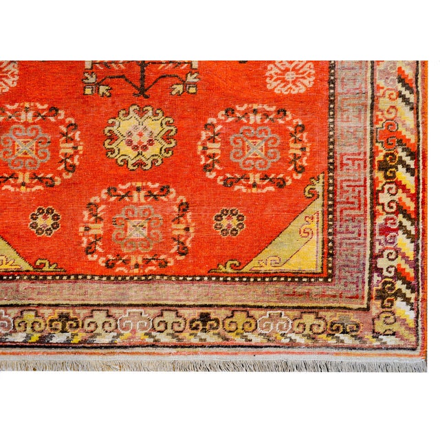 Beautiful Early 20th Century Central Asian Khotan Rug For Sale - Image 9 of 10