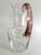 Late 20th Century Vintage Orrefors Sweden Glass Pitcher With Pink Handle For Sale - Image 5 of 10