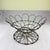 Metal Antique French Handmade Folding Top Wire Kitchen Egg Basket For Sale - Image 7 of 13