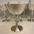 Mid-Century Modern Vintage Silver-Plated Champagne Coupe Dessert Sherbet Goblets by Salem - Set of 11 For Sale - Image 3 of 7