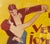 Stunning original poster of the classic film "La Veuve Joyeuse" bu George Dola. Take this golden era of Hollywood treasure...