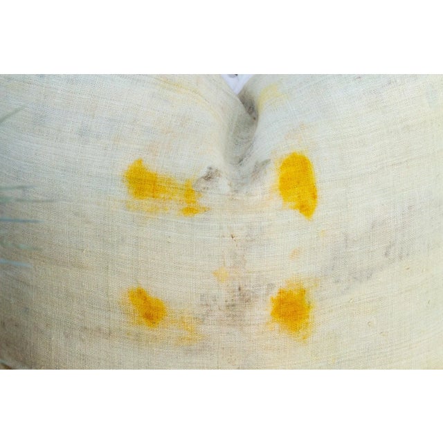 Vintage Xhiva Tie Dyed Organic Silk Pillow For Sale In Los Angeles - Image 6 of 10