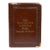 Vintage Leather "Lessons in Thrift" Book Coin Bank c.1920-1930 For Sale