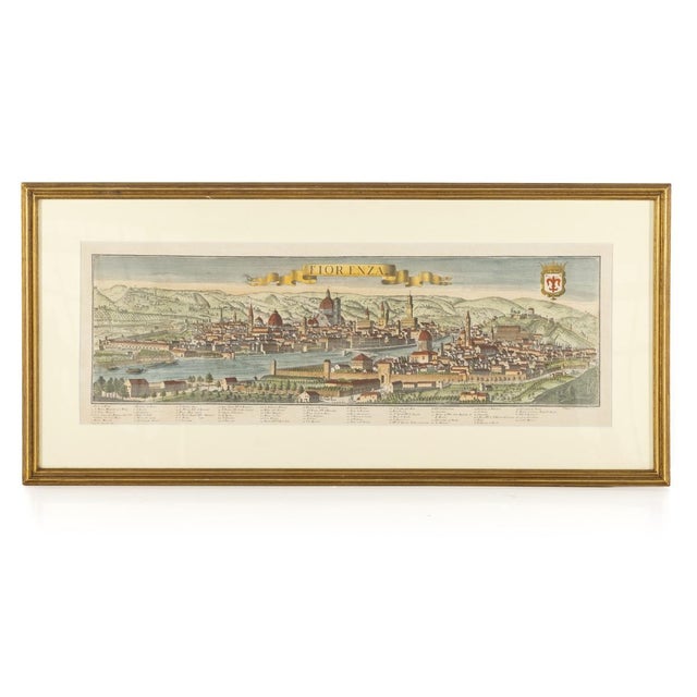 Map of Florence by FB Werner For Sale - Image 8 of 8