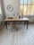 Farmhouse Walnut Table with Spindle Legs, 1950 For Sale - Image 3 of 18