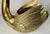 Vintage Brass Swan Planter For Sale - Image 10 of 12