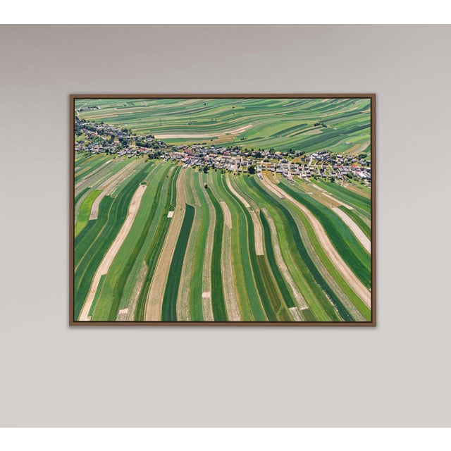 Not Yet Made - Made To Order "Stripes_of_Suloszowa_006" Contemporary Aerial View Limited Edition Photograph by Bernhard Lang For Sale - Image 5 of 8