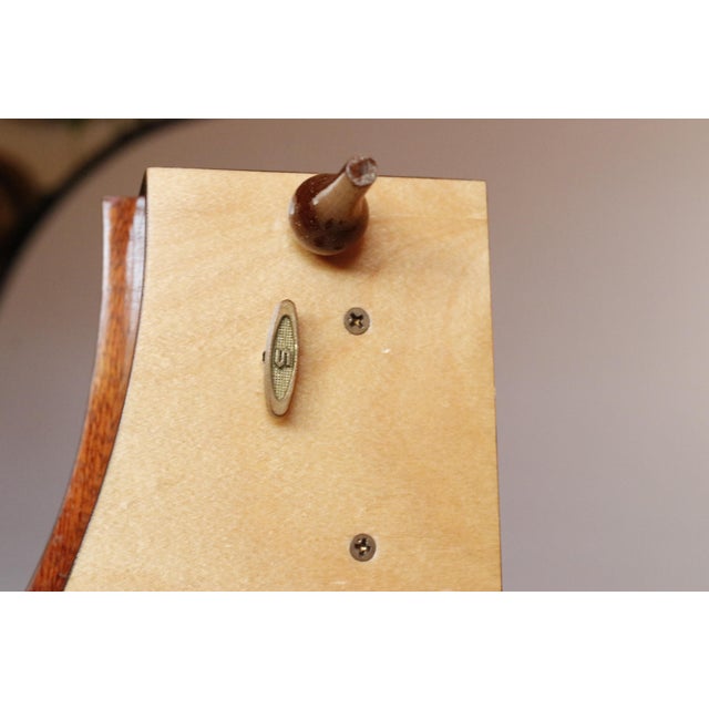 1950s Large Italian Floral Marquetry Inlaid Wood Piano Shaped Music Jewelry Box - Plays "Torna a Surriento" For Sale - Image 11 of 15