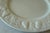 Sheffield Set of 6 White Dinner Plates With Raised Embossed Fruit Design For Sale - Image 4 of 7