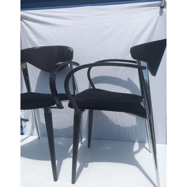 Paco Capdell Moderne Dining Chairs - Set of 8 Mid Century Modern For Sale - Image 11 of 12