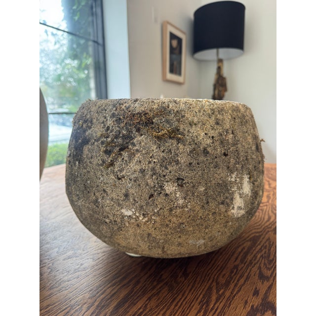 Stone Vintage Concrete Planter, France For Sale - Image 7 of 18