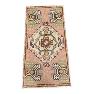 Turkish Yastik Rug 1'8" x 3'2" For Sale