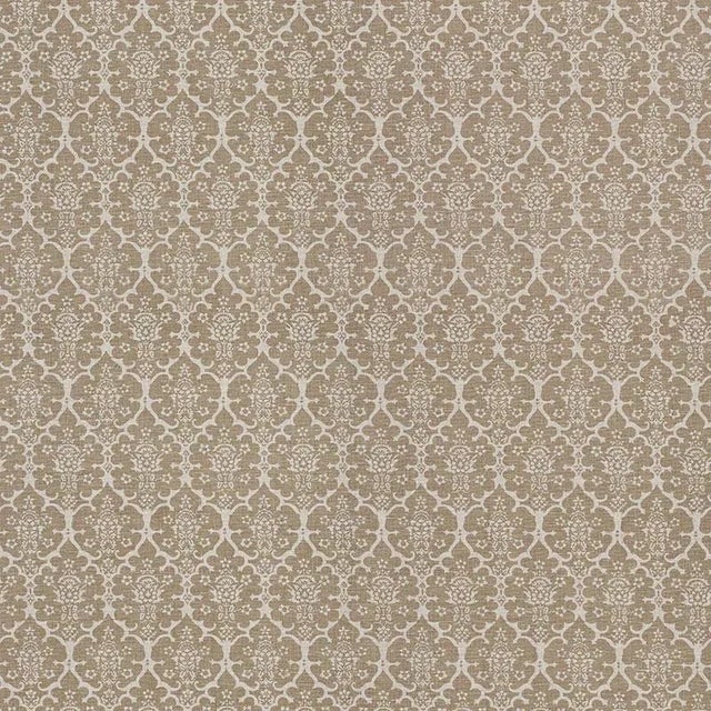 A charming print with a hint of the exotic, Burley is a floral lattice design. Handprinted in England, it has exceptional...