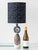 This Spanish Cubist ceramic table lamp was hand-crafted by Alfonso Otero Regal (b. 1952), a Galician sculptor and...