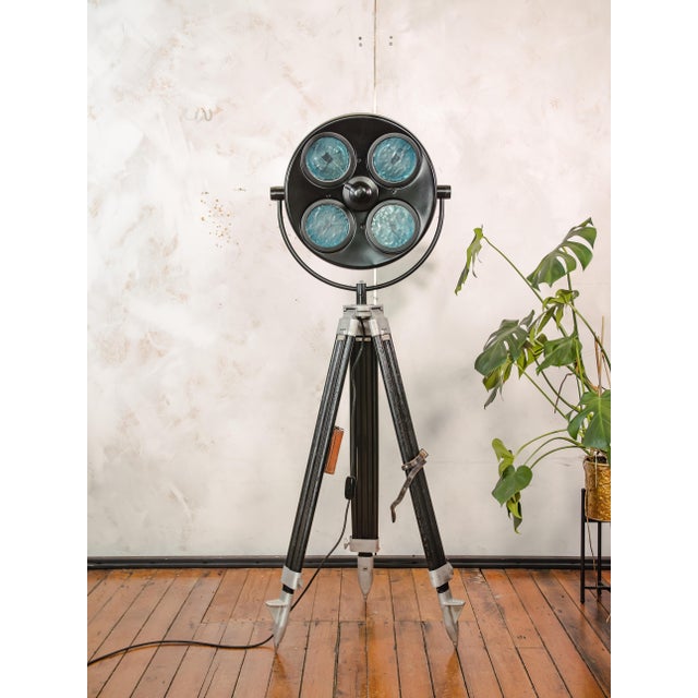 1960s Vintage Four-Lens Floor Lamp from Hanau, 1960s For Sale - Image 5 of 18