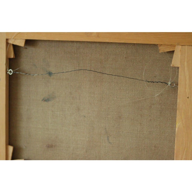 Preben Rasmussen, Houses, Mid-20th Century, Oil on Canvas, Framed For Sale - Image 10 of 11