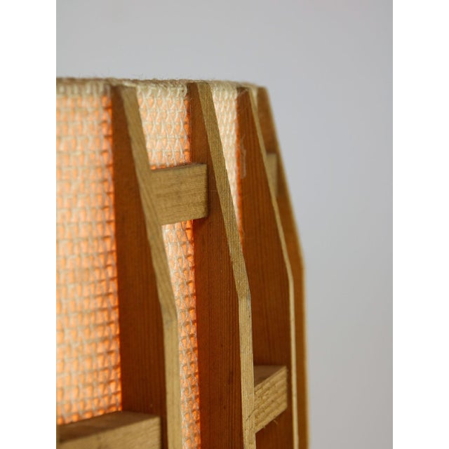 1960s Mid-Century Modern Danish Pendant Lamp in Teak, 1960s For Sale - Image 5 of 18