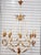 French Large Neoclassical Style Giltwood & Metal Cha For Sale - Image 3 of 12