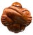Wood Vintage Hand Carved Wood Hotei Budai Laughing Buddha Seated Sculpture 7.5" For Sale - Image 7 of 10