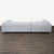 Blu Dot Sunday Modern Light Gray Sectional Sofa With Chaise For Sale - Image 10 of 13