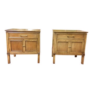 Vintage Mid Century Modern Nightstands, Thomasville Furniture For Sale