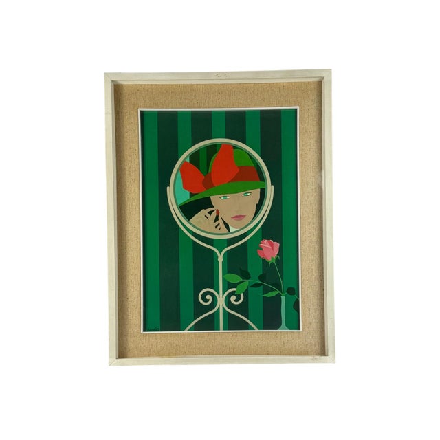 Amleto Dalla Costa, Composition, 1980s, Original Serigraph, Framed For Sale - Image 6 of 7