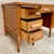Spanish Vintage Oak Desk with Seven Drawers, 1940s For Sale - Image 3 of 5