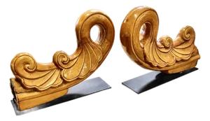 Antique Chinese or Thai Roof Tiles