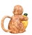 Vintage Majolica Monkey & Citrus Teapot — Sculptural Figural Ceramic, Tropical For Sale - Image 4 of 4