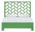 Silas Standard Bed Queen - Bright Green For Sale