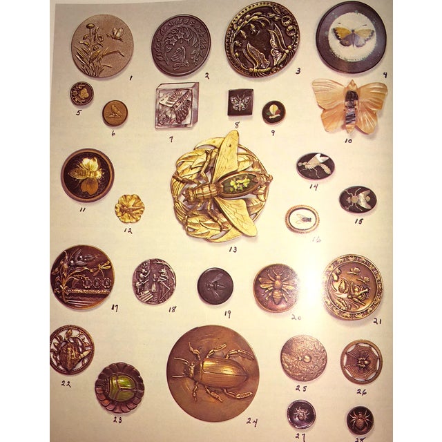 "The Big Book of Buttons" Vintage Hardcover Book Chairish