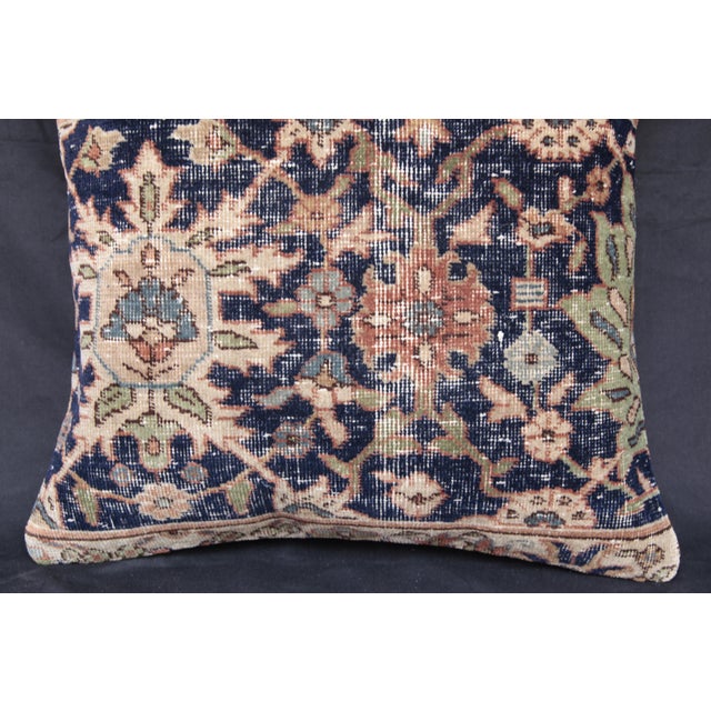 Contemporary Authentic Vintage Hand Knotted Rug Pillow Cover - For Sale - Image 3 of 14