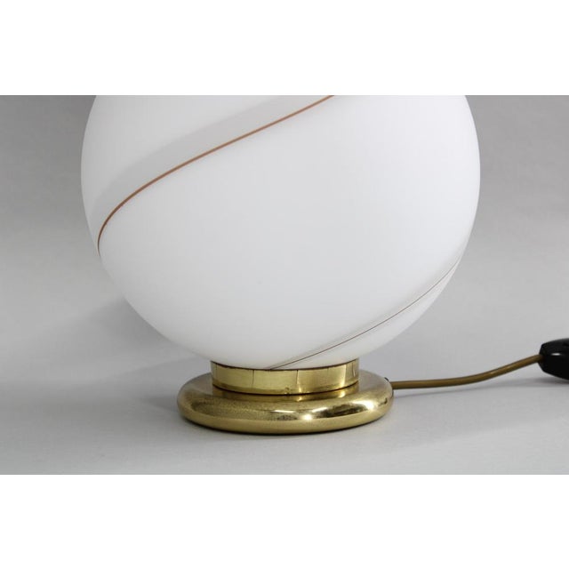 Italian Murano Glass Table Lamp, 1970s For Sale - Image 4 of 15
