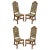 Set of Four Queen Anne Walnut and Parcel Gilt Side Chairs For Sale - Image 13 of 13