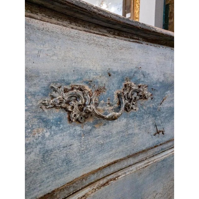 Sky Blue 18th Century French Commode For Sale - Image 8 of 10
