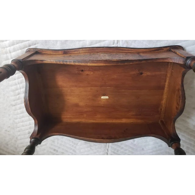 Tan Bradburn Home Solid Pine Painted Accent Console Table For Sale - Image 8 of 13