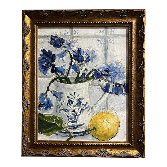 Original Impressionist English Oil Painting, Signed & Framed For Sale