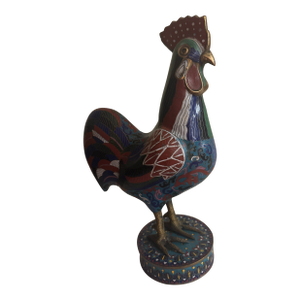 Late 19th Century Chinese Cloisone Rooster