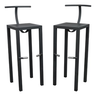 Sarapis Bar Stools by Philippe Starck for Aleph Driade, Italy, 1986, Set of 2 For Sale