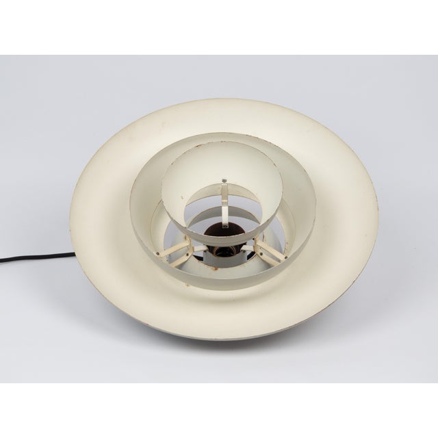 Metal Vintage Danish Lamp Penta by Jo Hammerborg for Fog and Morup, 1963 For Sale - Image 7 of 13