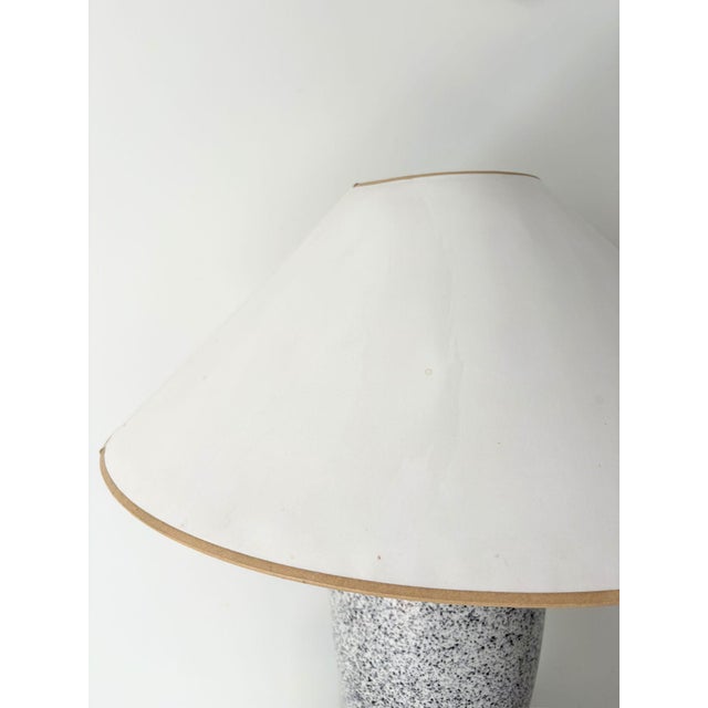 Tall Postmodern Ceramic Lamp, Italy, 1980s For Sale - Image 11 of 15