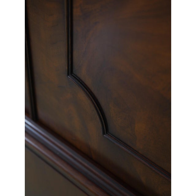 Henkel Harris Mahogany Tall Wardrobe Chifferobe Armoire For Sale - Image 15 of 18