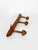 French Provincial Brown Wooden Coat Rack, France, 1930s For Sale - Image 4 of 12