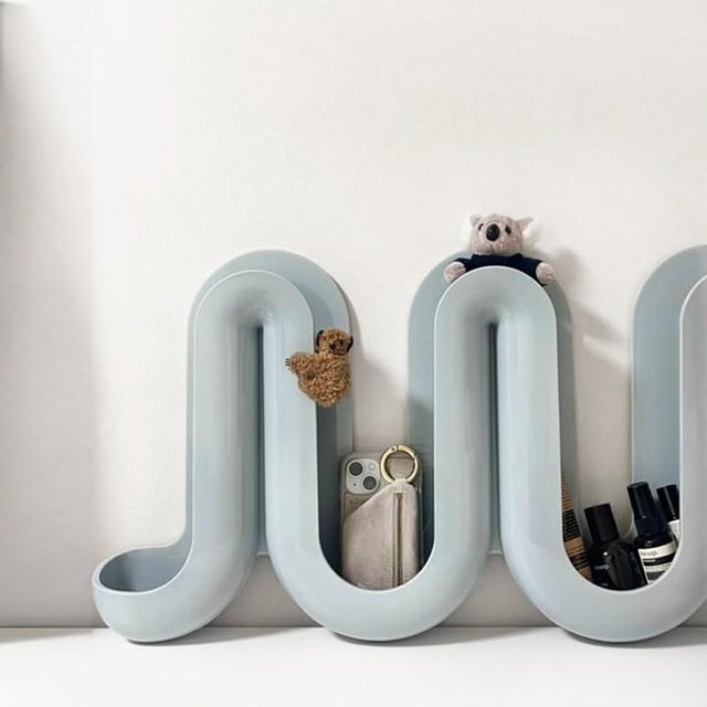 Robert Heller Heller Swell Wall Catchall Catch-All Organizer Anna Dawson Coat Rack Hellerware For Sale - Image 4 of 8