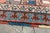 1900s Antique Geometric Medallion Hand-Knotted Wool Runner - 3′7″ × 12′7″ For Sale - Image 9 of 10