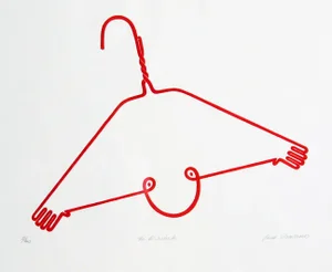 Jean Sariano, the Acrobate, Intaglio Etching