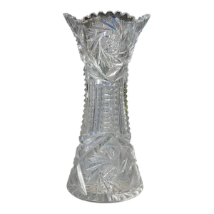 1900s American Brilliant Vase