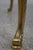 Labarge Brass & Glass Scroll Foot Coffee Table For Sale - Image 12 of 12